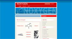 Desktop Screenshot of noxygen.de